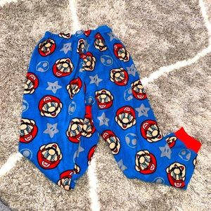 Boys Mario pajama bottoms